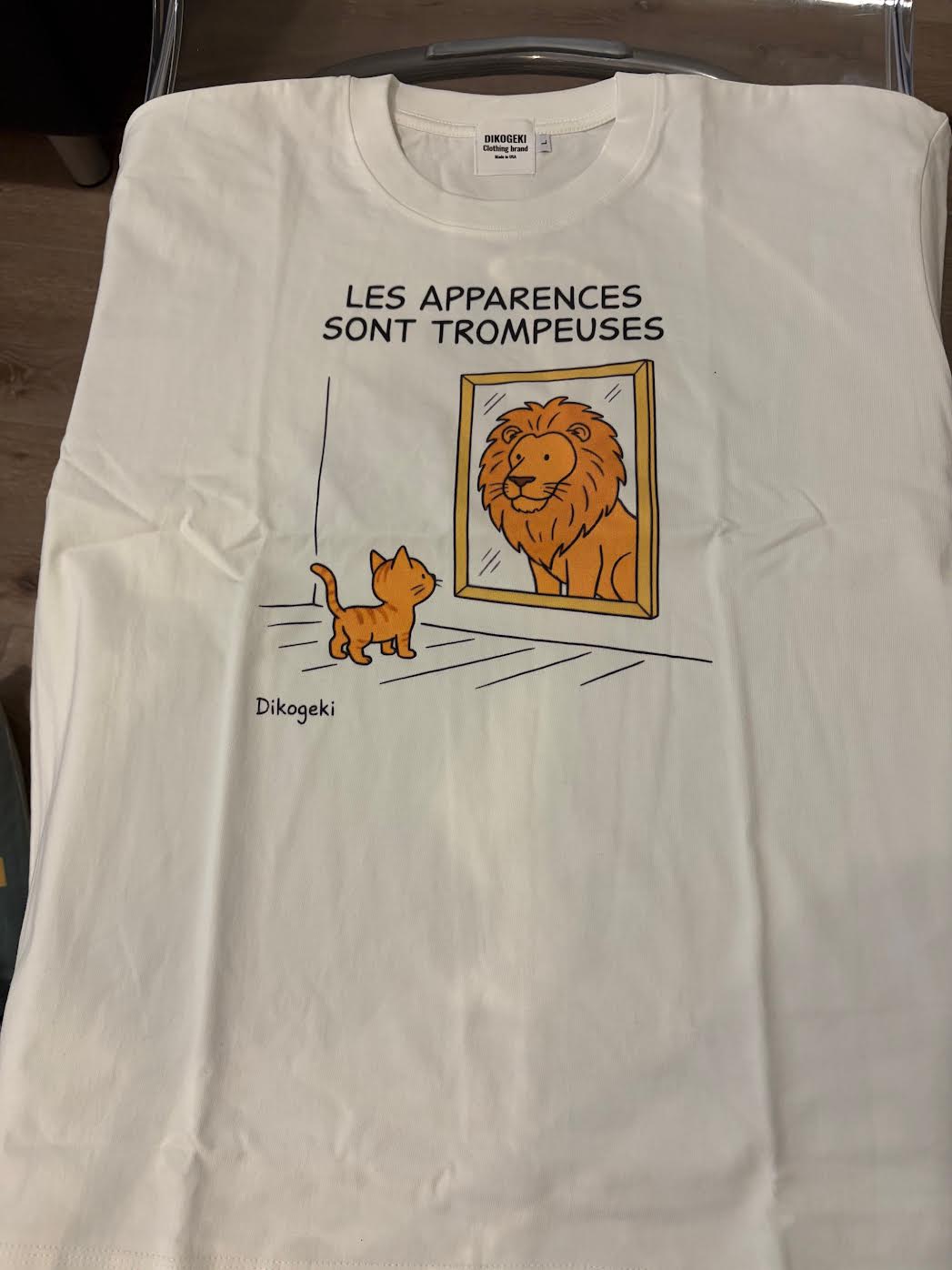 Les apparences sont trompeuses T-shirt Essential Cotton T-Shirt White