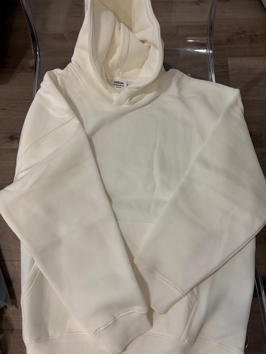 Les apparences sont trompeuses back Hoodie White