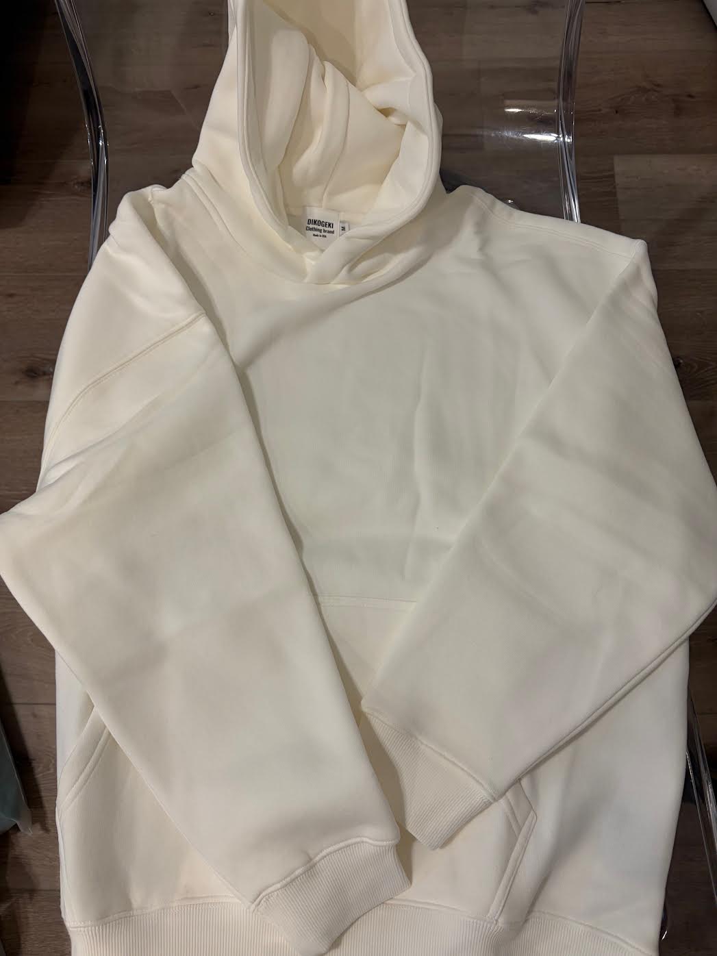 Les apparences sont trompeuses back Hoodie White