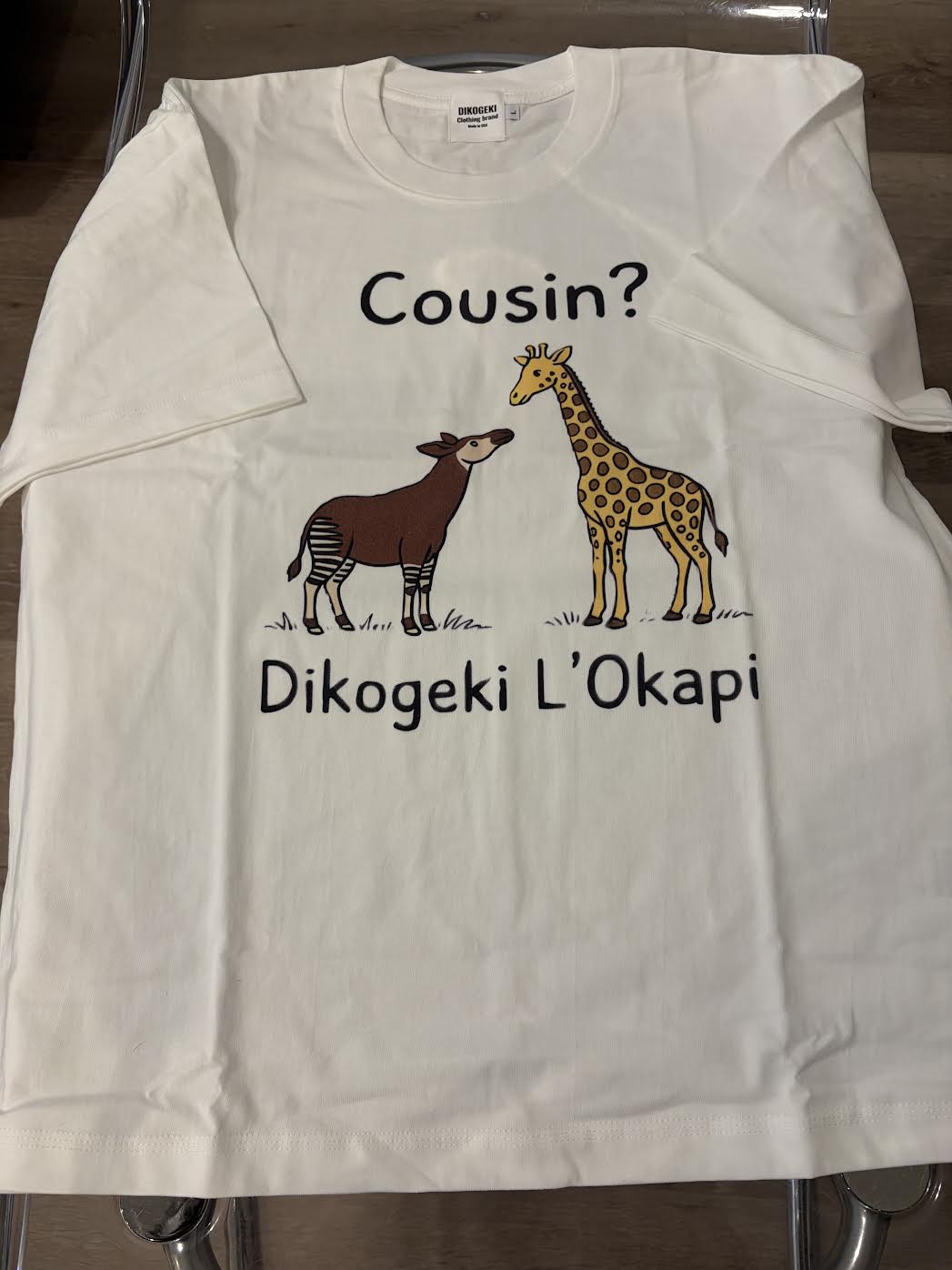 Cousin T-shirt Essential Cotton T-Shirt White