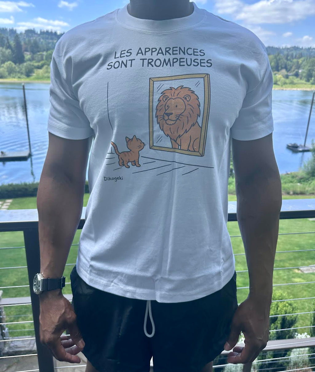 Les apparences sont trompeuses T-shirt Essential Cotton T-Shirt White