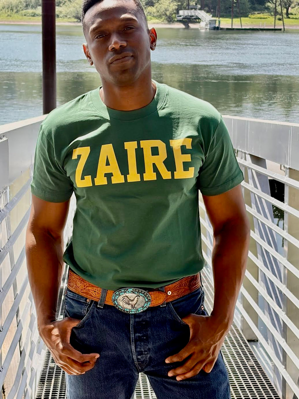 Zaire 74 T-shirt Unisex Regular Fit Crewneck T-Shirt