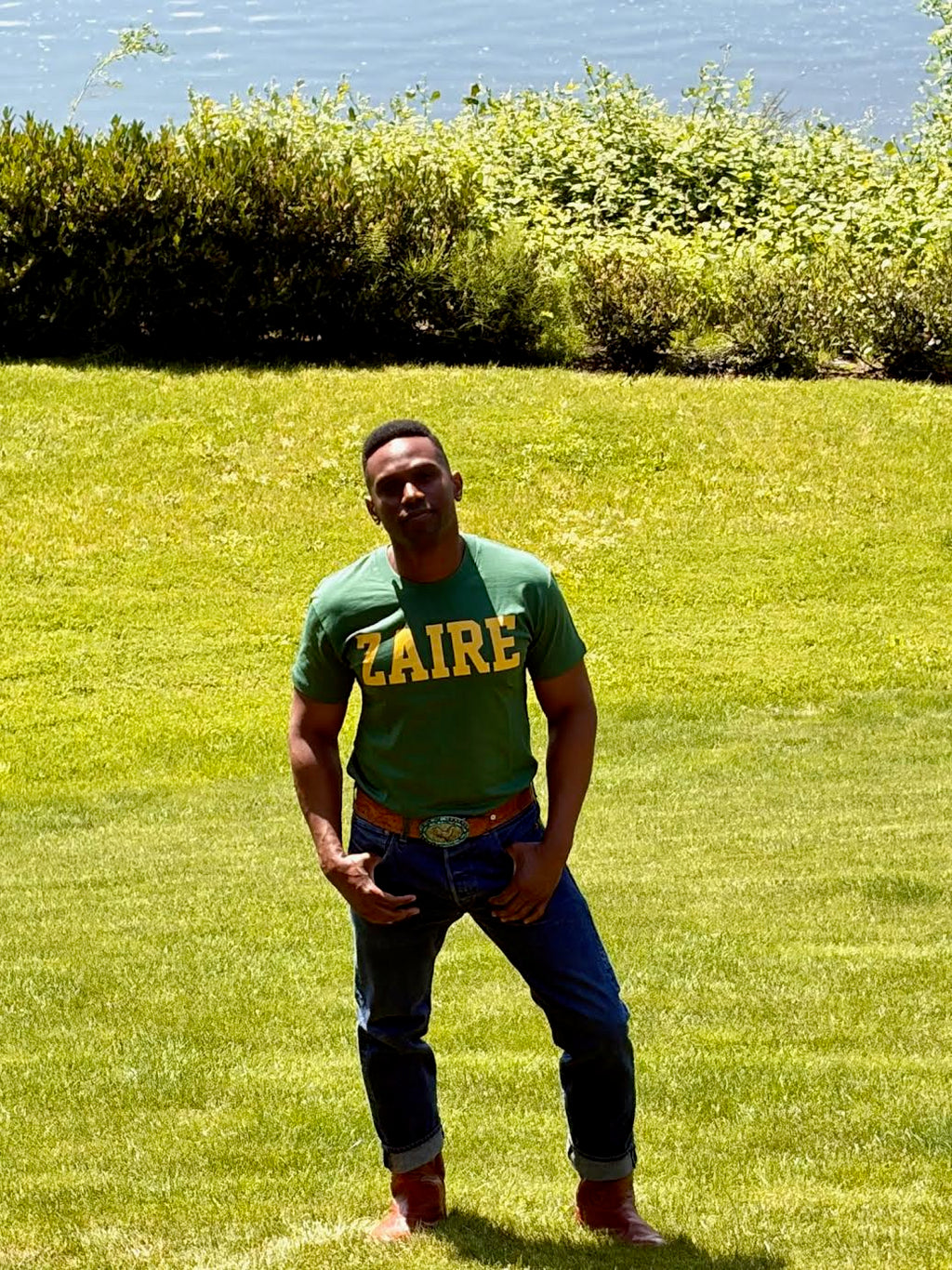 Zaire 74 T-shirt Unisex Regular Fit Crewneck T-Shirt
