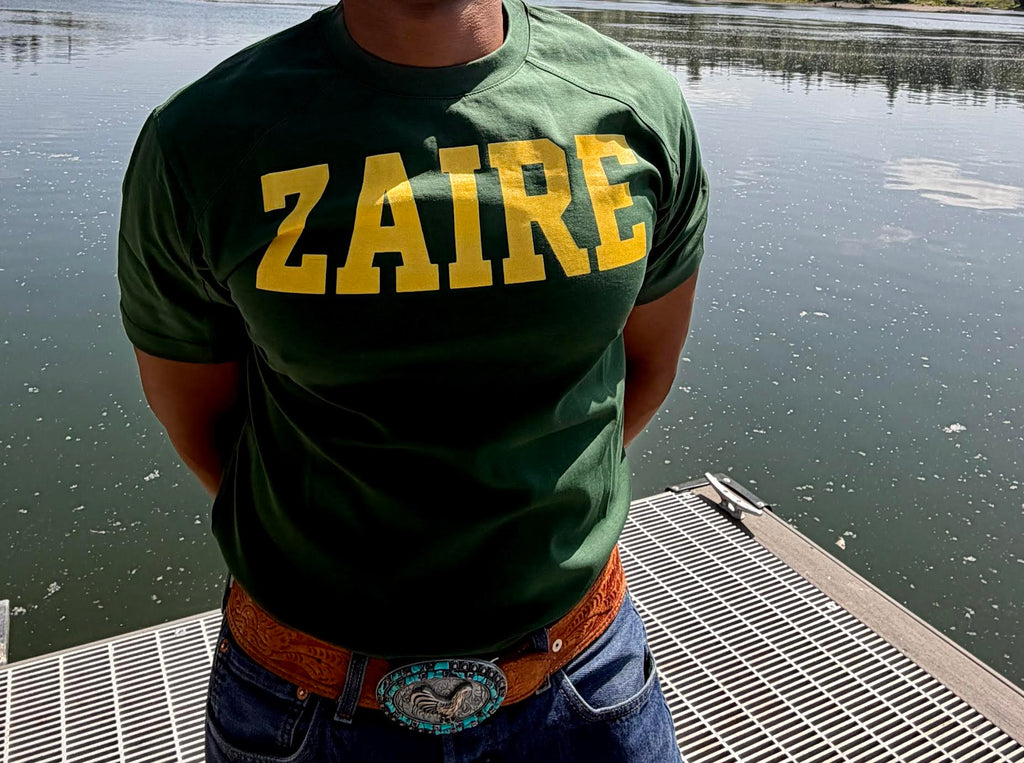 Zaire 74 Raglan t-shirt Unisex Raglan Sleeve T-Shirt