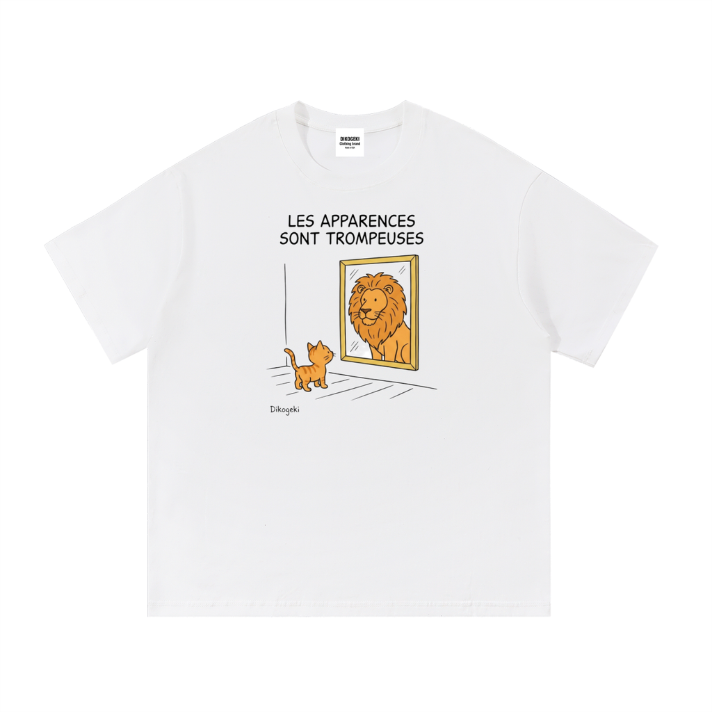 Les apparences sont trompeuses T-shirt Essential Cotton T-Shirt White