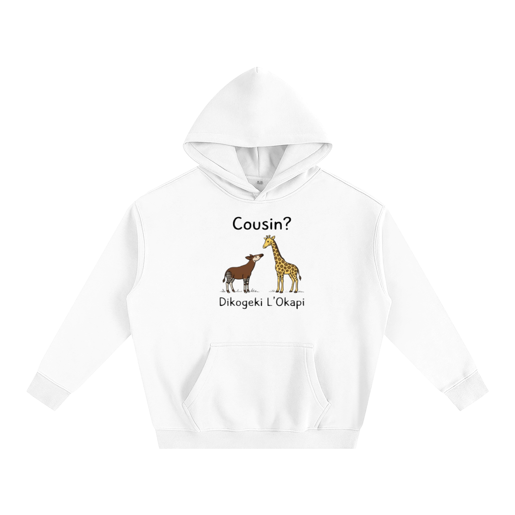Dikogeki L'Okapi Hoodie Oversize Fleeced Hoodie