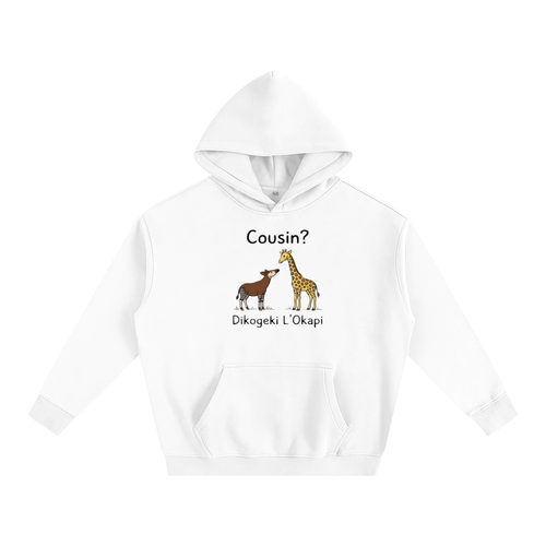 Dikogeki L'Okapi Hoodie Oversize Fleeced Hoodie